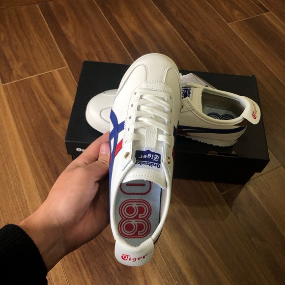 Onitsuka/Tiger MEXICO 66 White Blue Sneakers Athletic - Picture 4 of 6